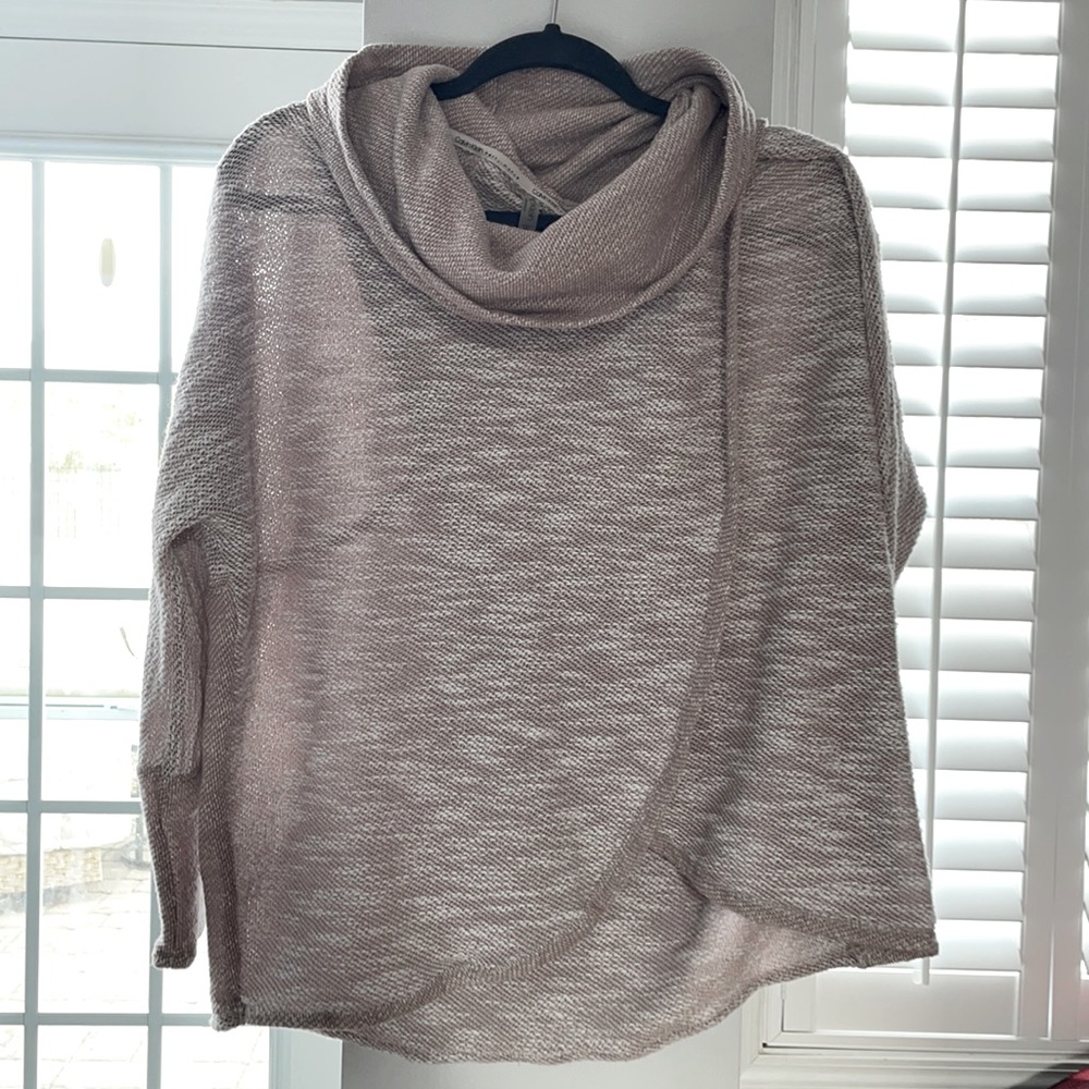 Calvin Klein scoop neck cross over sweater